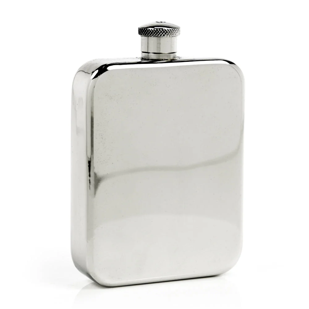 Explorer 22-Gauge Solid Pewter Body 9oz Flask - Image 34