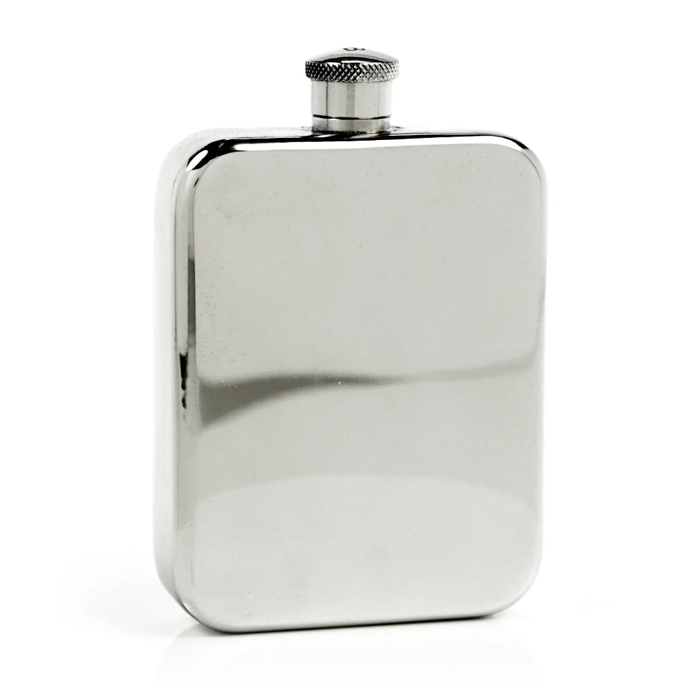 Explorer 22-Gauge Solid Pewter Body 9oz Flask - Image 36
