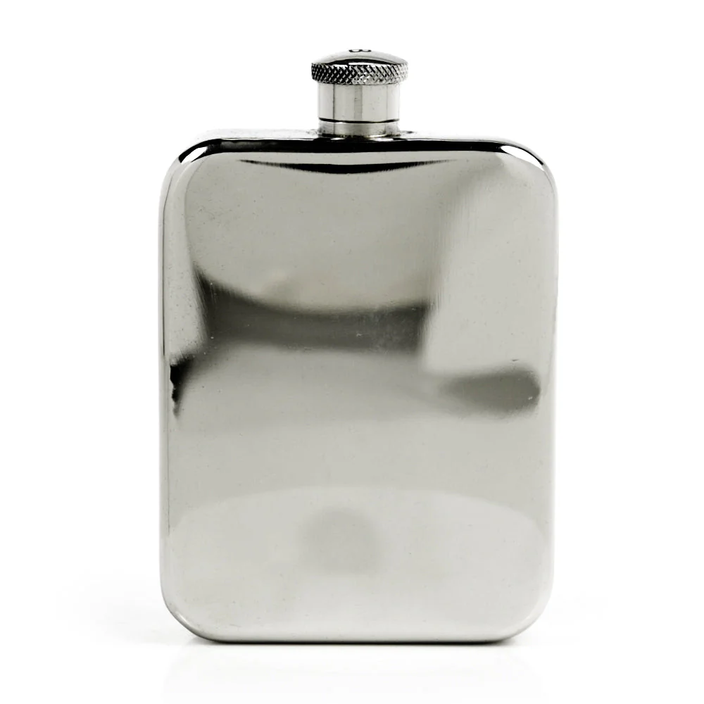 Explorer 22-Gauge Solid Pewter Body 9oz Flask - Image 39