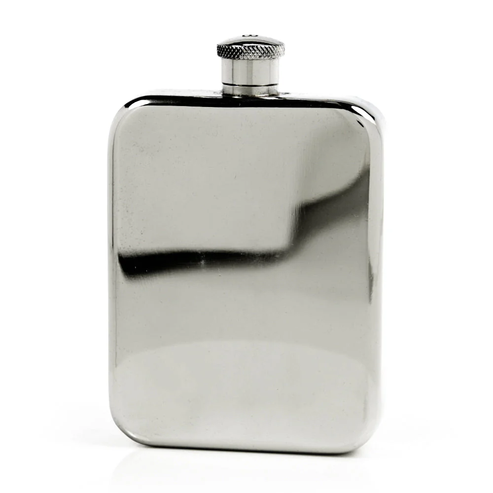Explorer 22-Gauge Solid Pewter Body 9oz Flask - Image 41