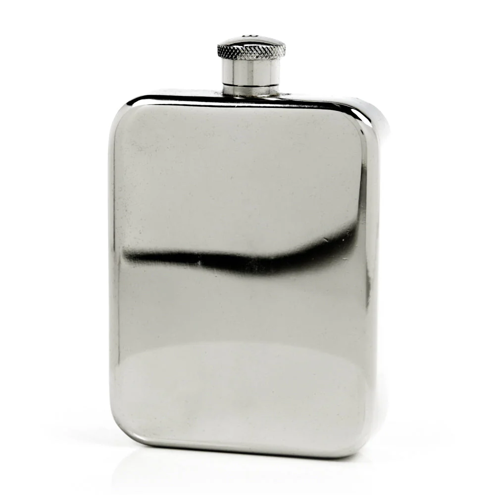 Explorer 22-Gauge Solid Pewter Body 9oz Flask - Image 42