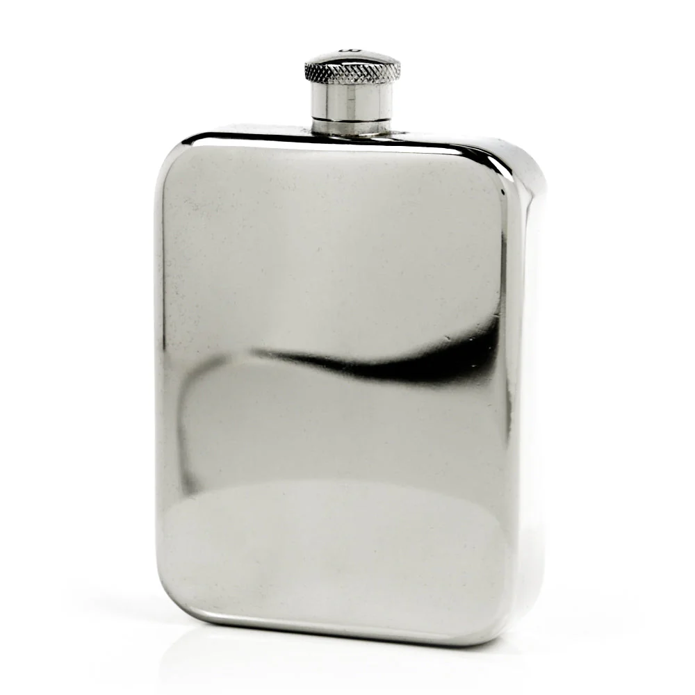 Explorer 22-Gauge Solid Pewter Body 9oz Flask - Image 43