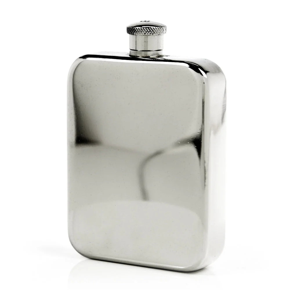 Explorer 22-Gauge Solid Pewter Body 9oz Flask - Image 45