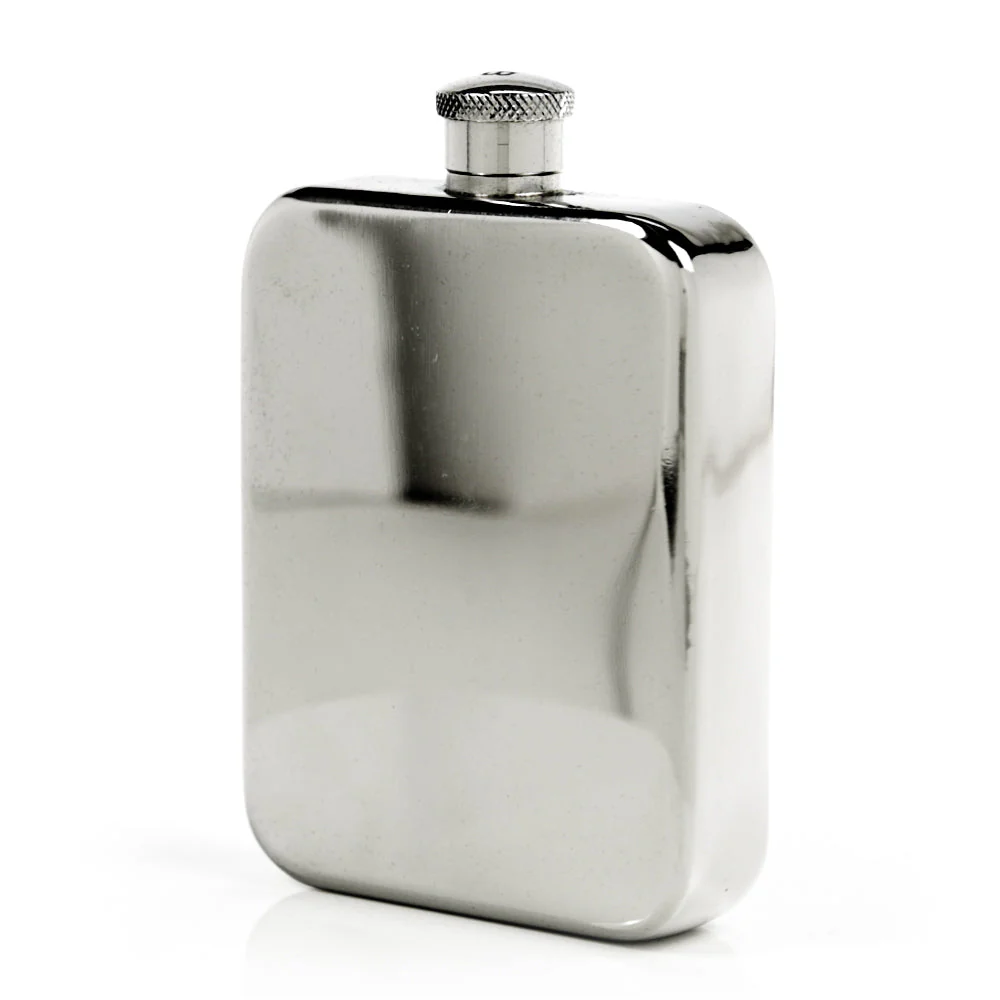 Explorer 22-Gauge Solid Pewter Body 9oz Flask - Image 46