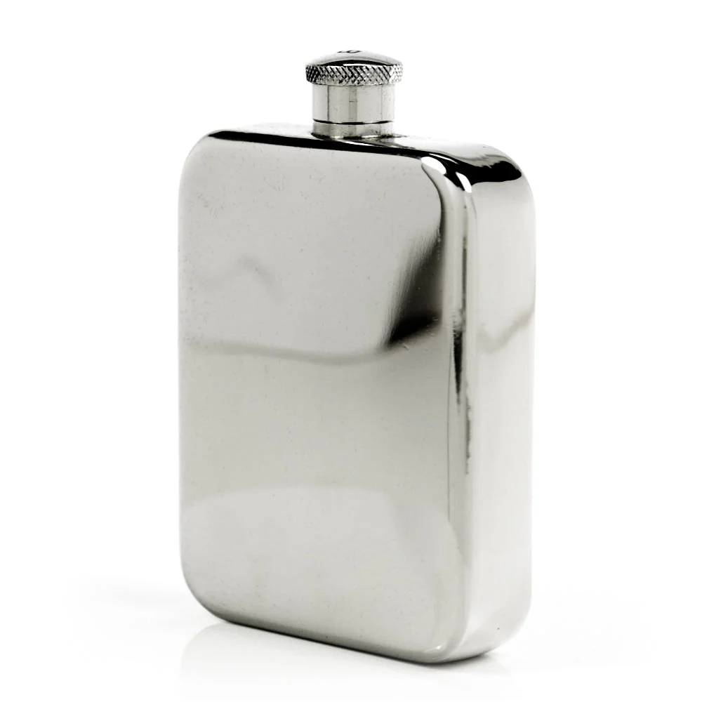 Explorer 22-Gauge Solid Pewter Body 9oz Flask - Image 47