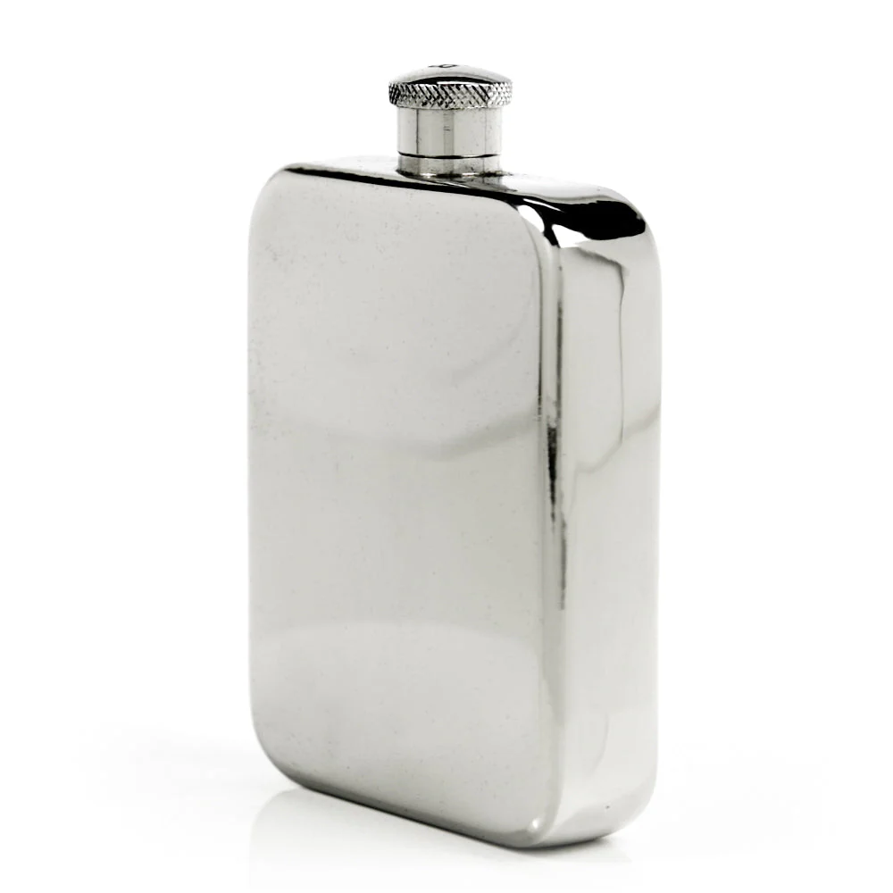 Explorer 22-Gauge Solid Pewter Body 9oz Flask - Image 49