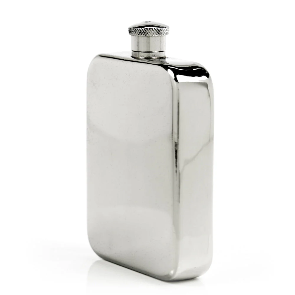 Explorer 22-Gauge Solid Pewter Body 9oz Flask - Image 50