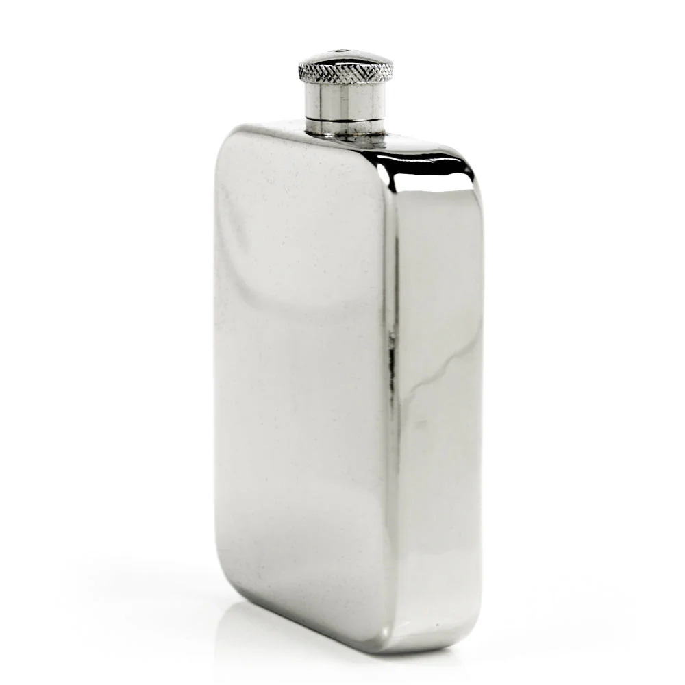 Explorer 22-Gauge Solid Pewter Body 9oz Flask - Image 51