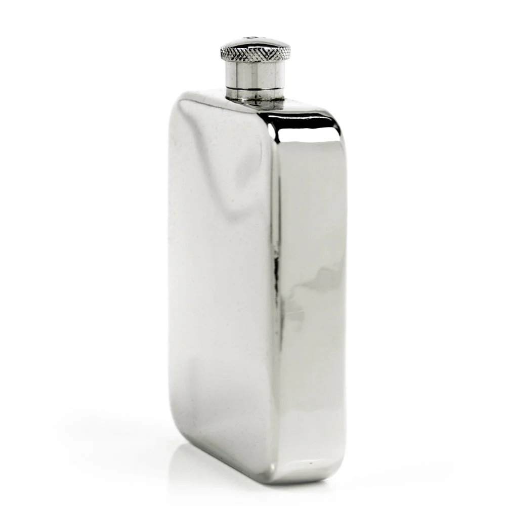 Explorer 22-Gauge Solid Pewter Body 9oz Flask - Image 52