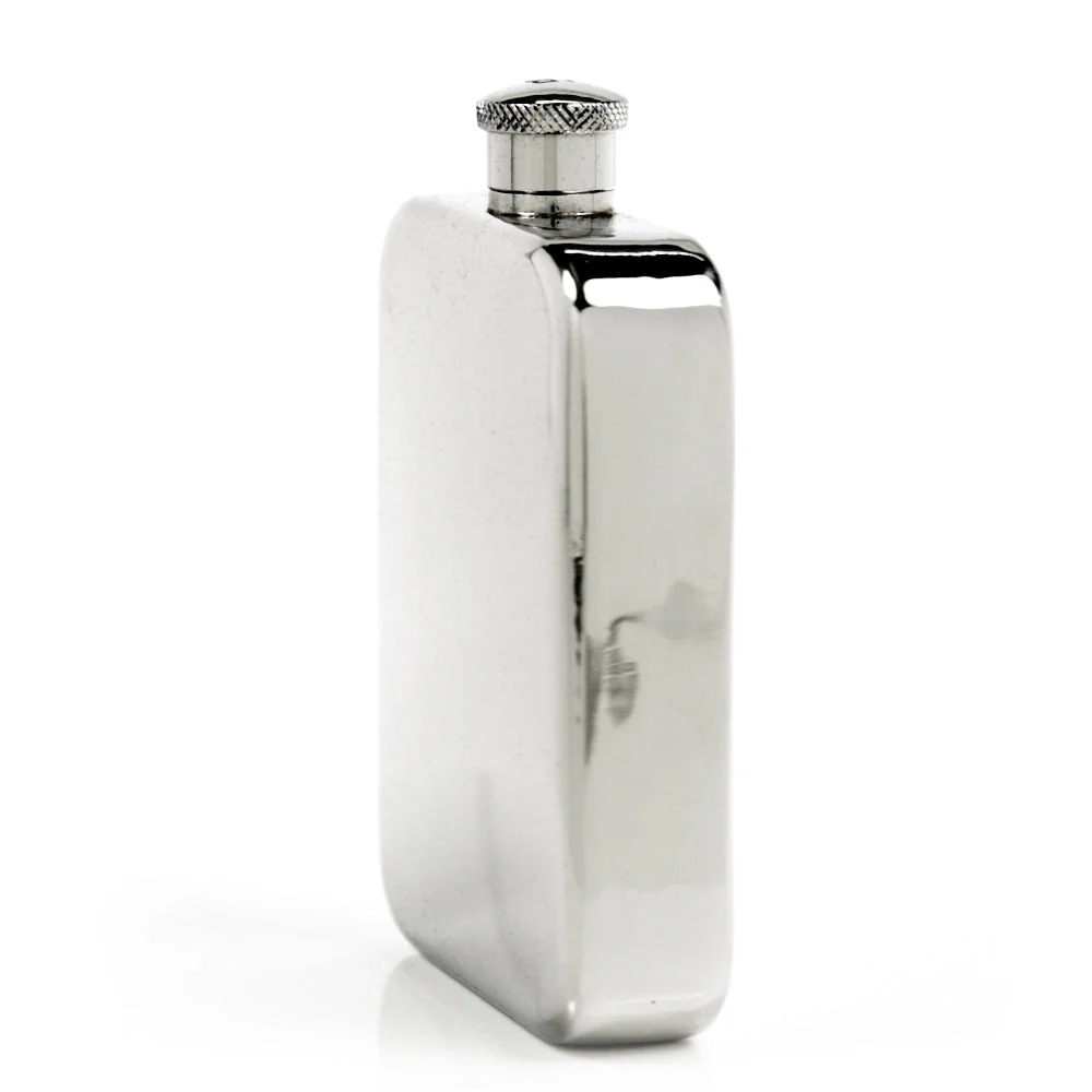 Explorer 22-Gauge Solid Pewter Body 9oz Flask - Image 53