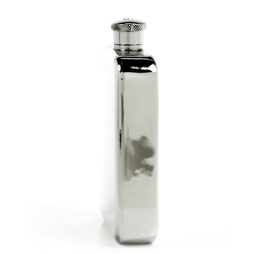 Explorer 22-Gauge Solid Pewter Body 9oz Flask - Image 55