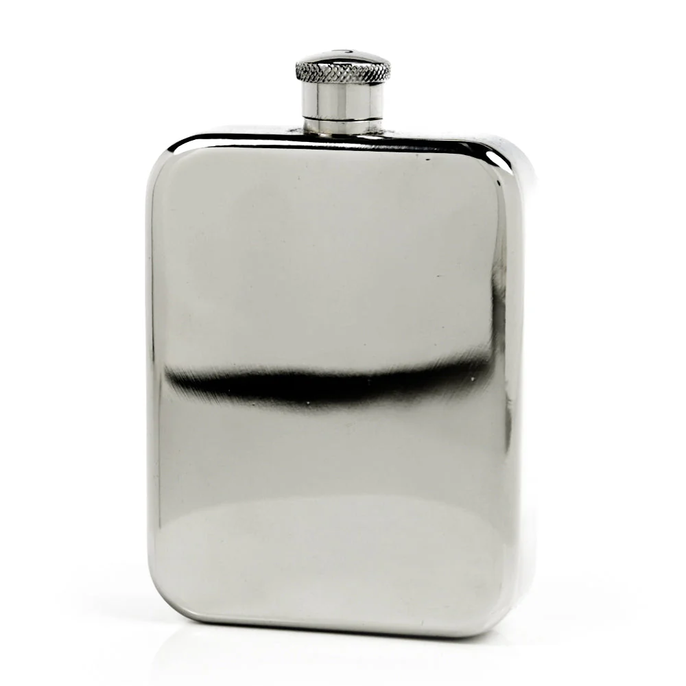 Explorer 22-Gauge Solid Pewter Body 9oz Flask - Image 6