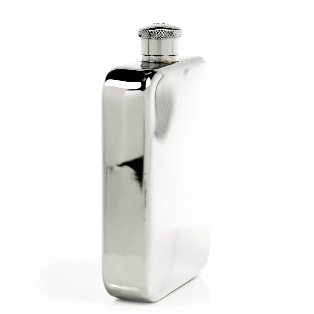 Explorer 22-Gauge Solid Pewter Body 9oz Flask - Image 61