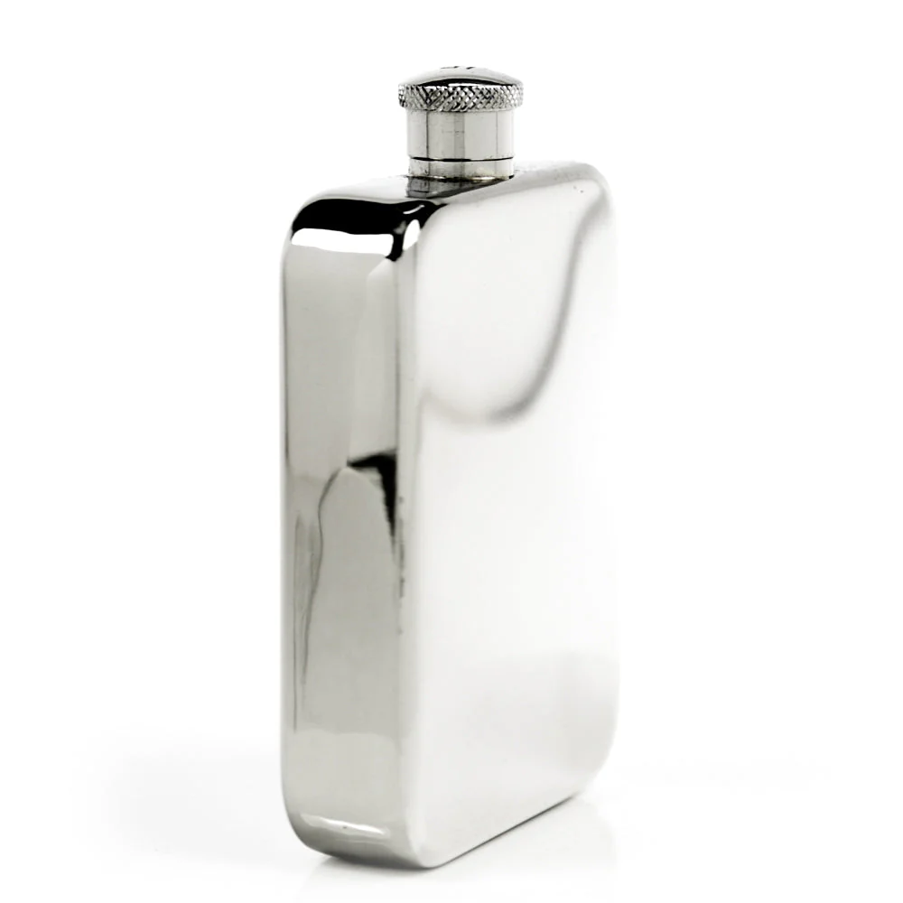 Explorer 22-Gauge Solid Pewter Body 9oz Flask - Image 62