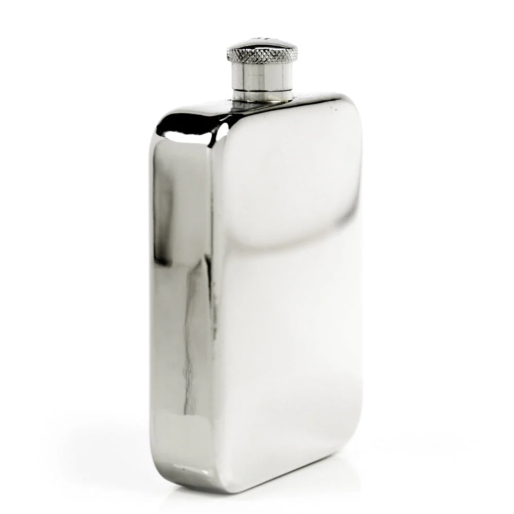 Explorer 22-Gauge Solid Pewter Body 9oz Flask - Image 63