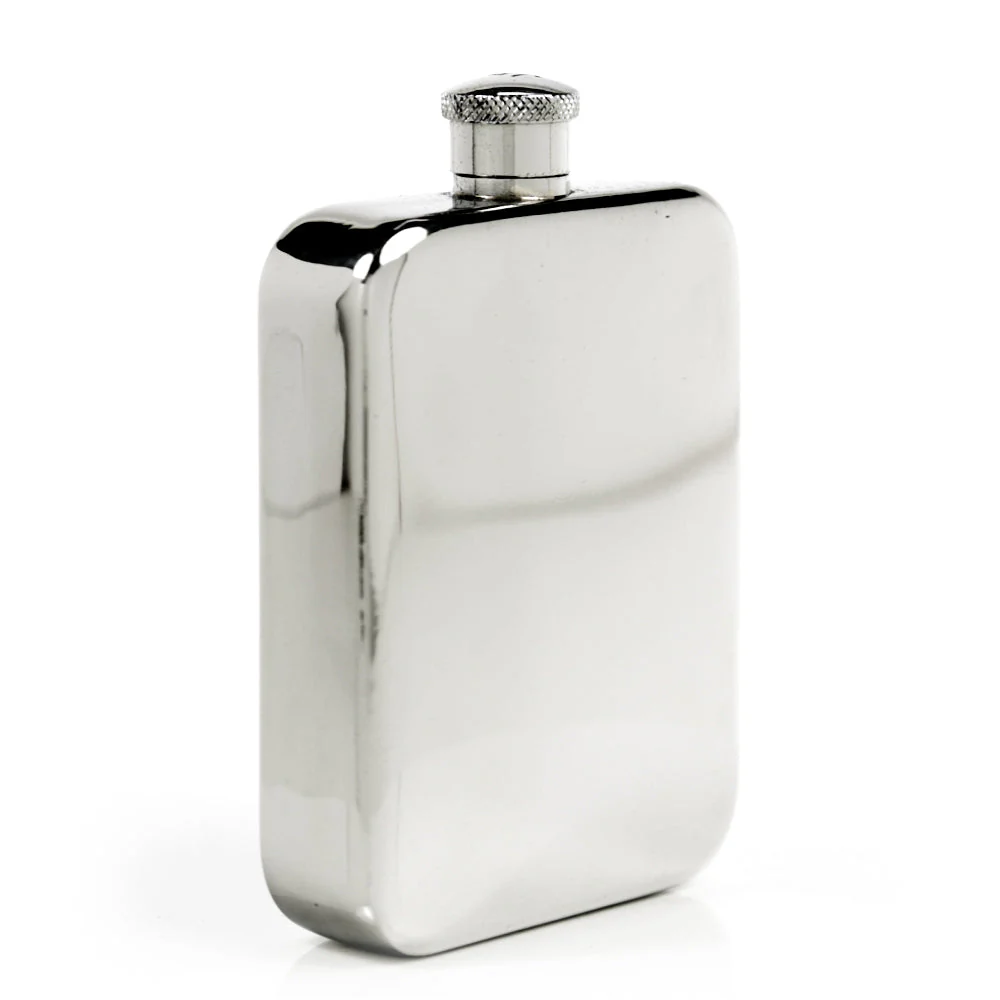 Explorer 22-Gauge Solid Pewter Body 9oz Flask - Image 65
