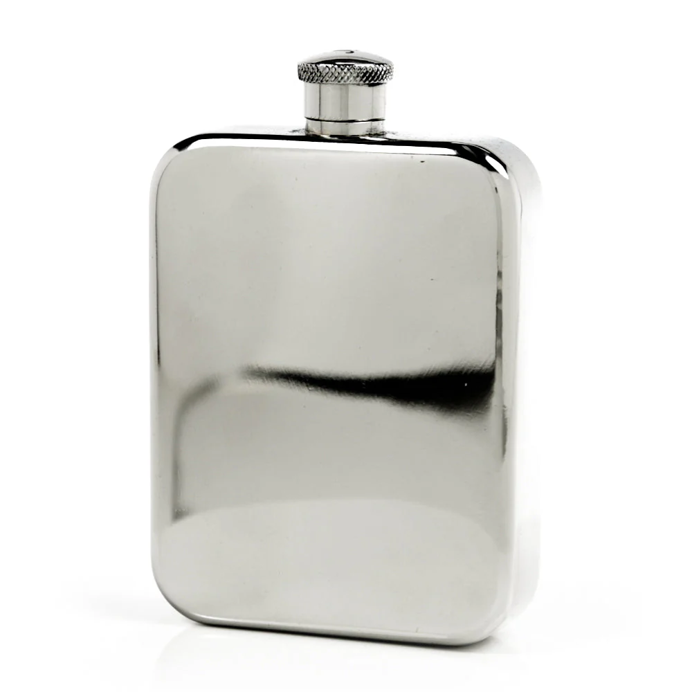 Explorer 22-Gauge Solid Pewter Body 9oz Flask - Image 7