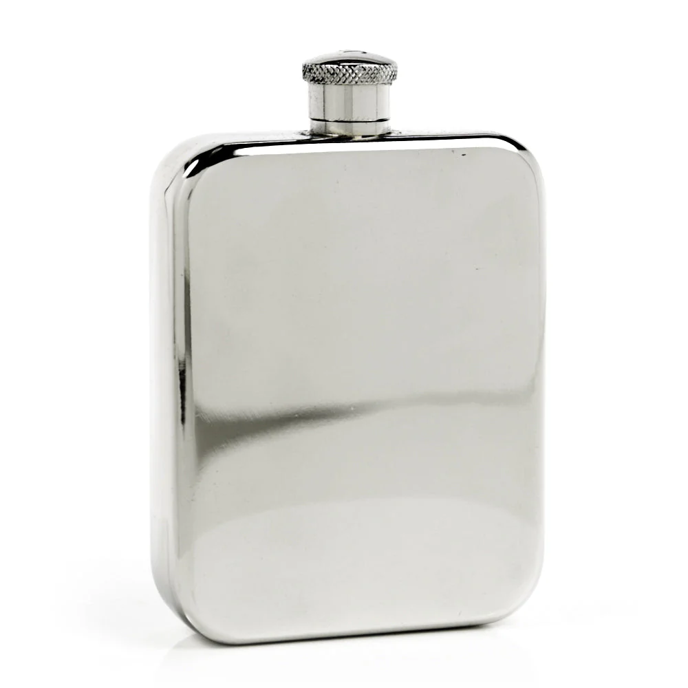 Explorer 22-Gauge Solid Pewter Body 9oz Flask - Image 71