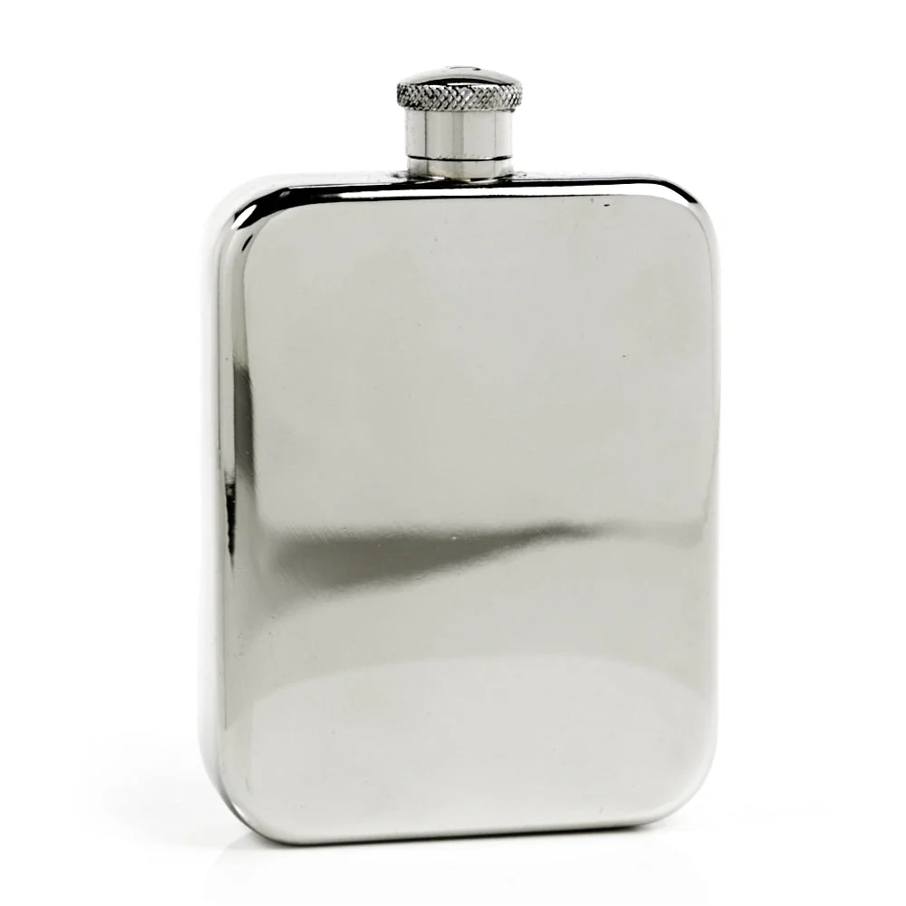 Explorer 22-Gauge Solid Pewter Body 9oz Flask - Image 72