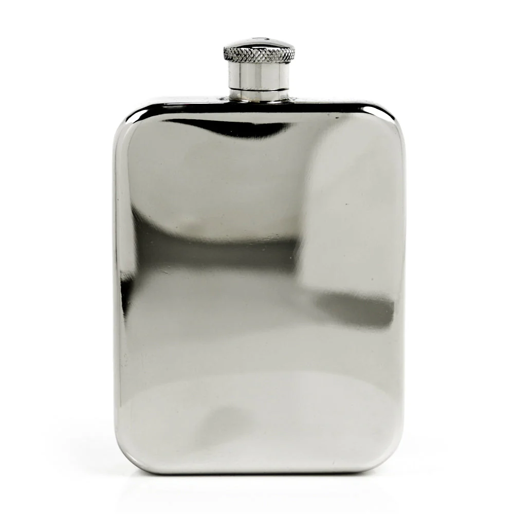Explorer 22-Gauge Solid Pewter Body 9oz Flask - Image 74