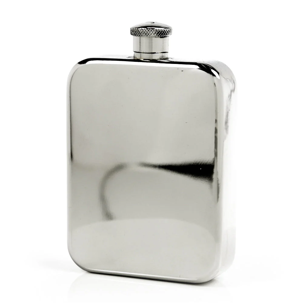Explorer 22-Gauge Solid Pewter Body 9oz Flask - Image 8