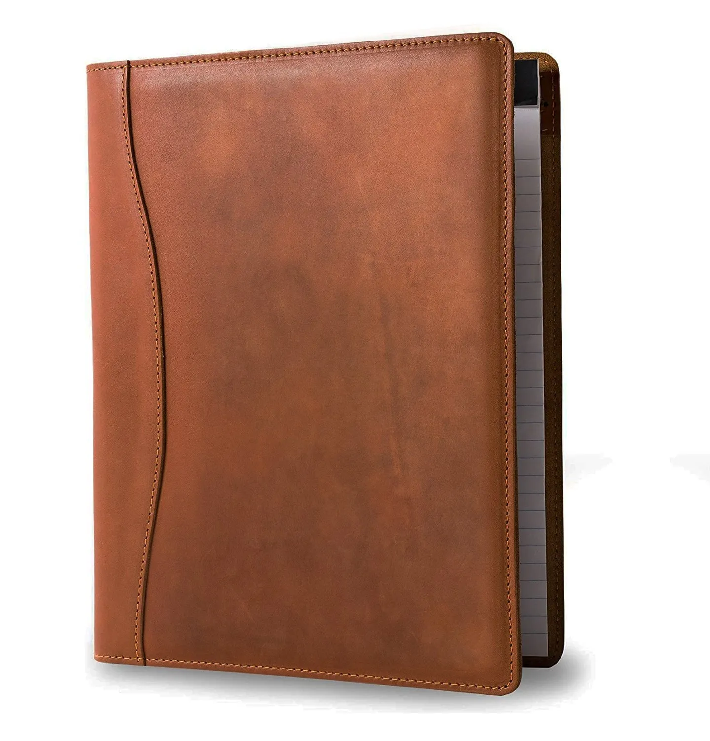Falit Leather Folio | Handmade Leather Padfolio - Image 5