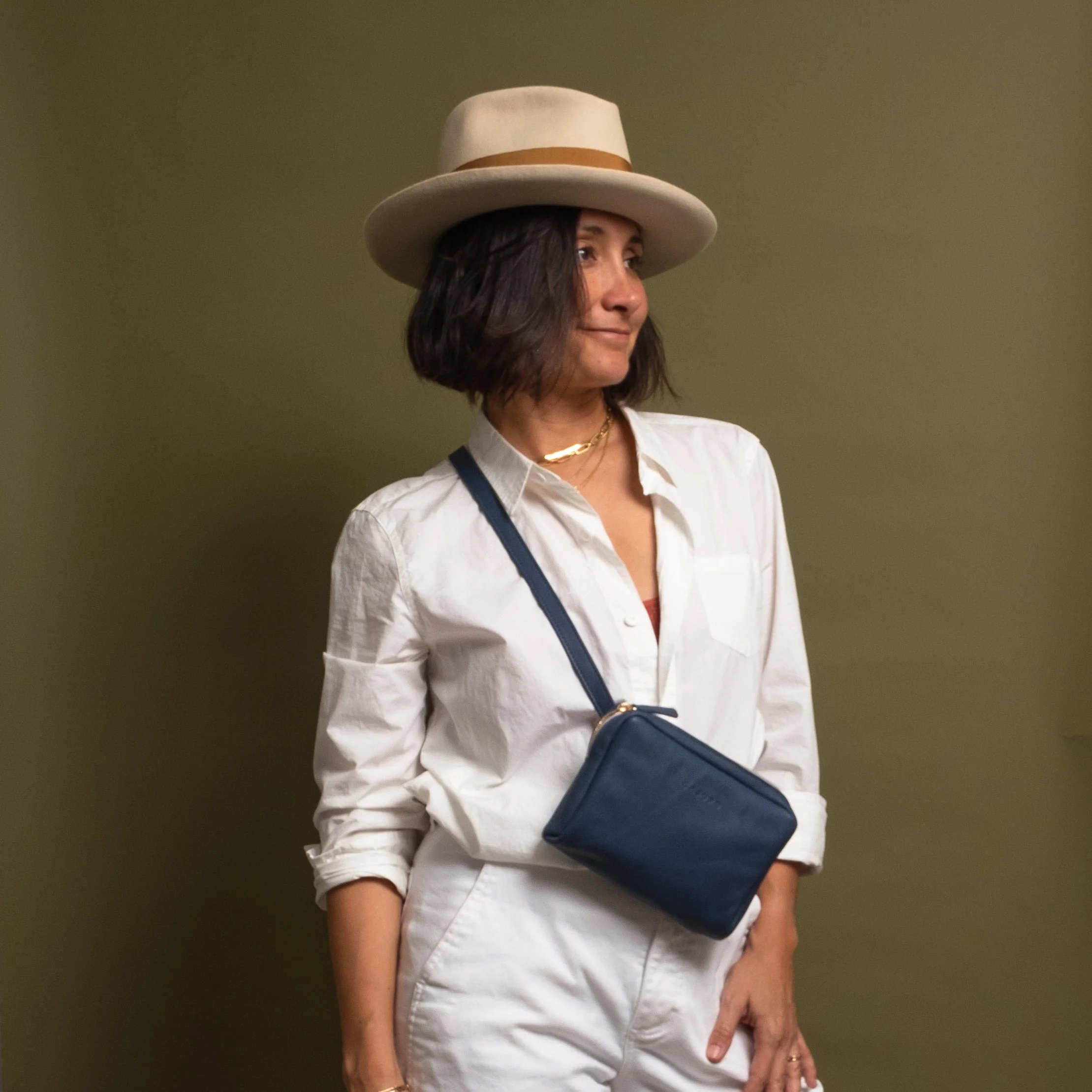 Fanny Pack Crossbody Bag - Blue