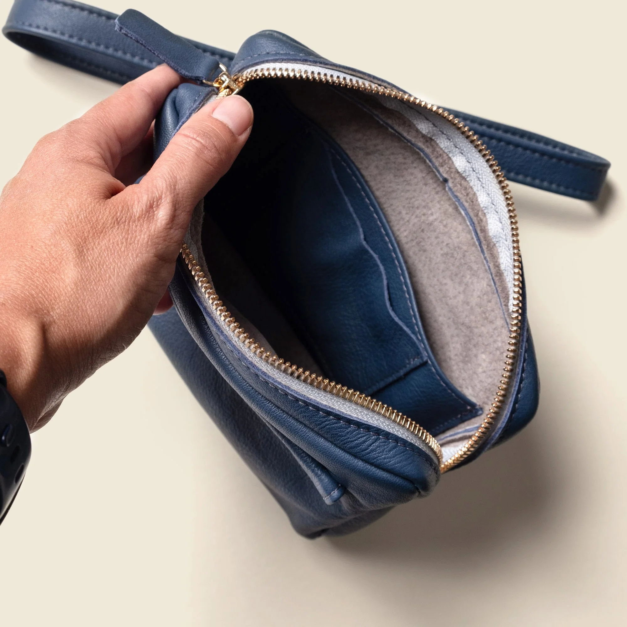 Fanny Pack Crossbody Bag - Blue - Image 4