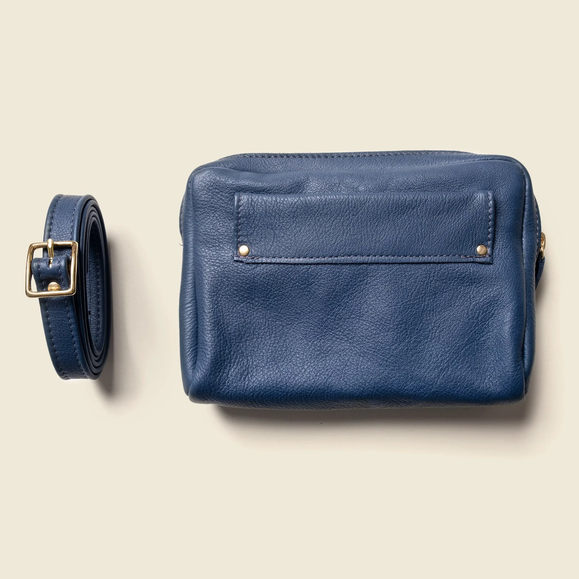 Fanny Pack Crossbody Bag - Blue - Image 5