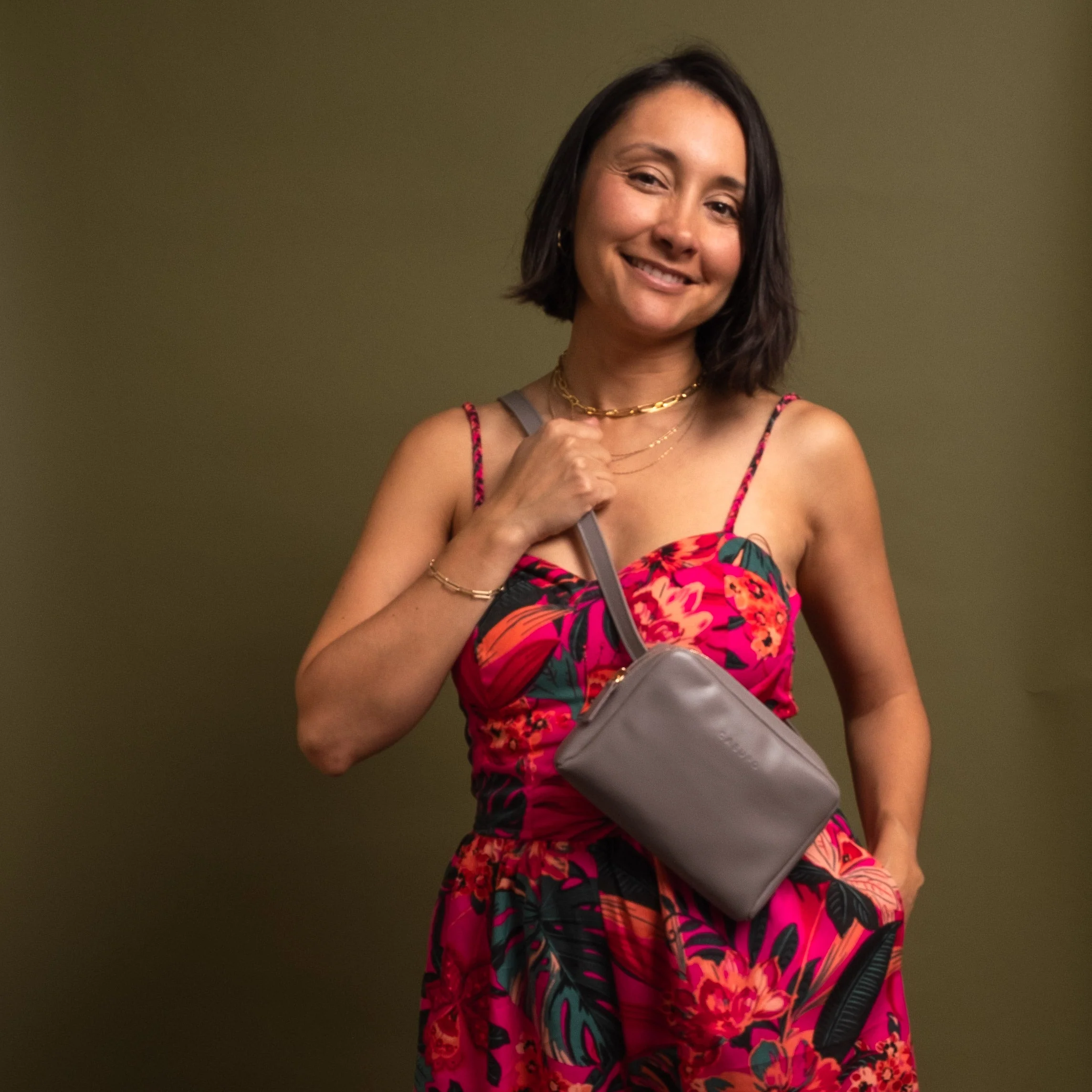 Fanny Pack Crossbody Bag - Misty Lilac - Image 3