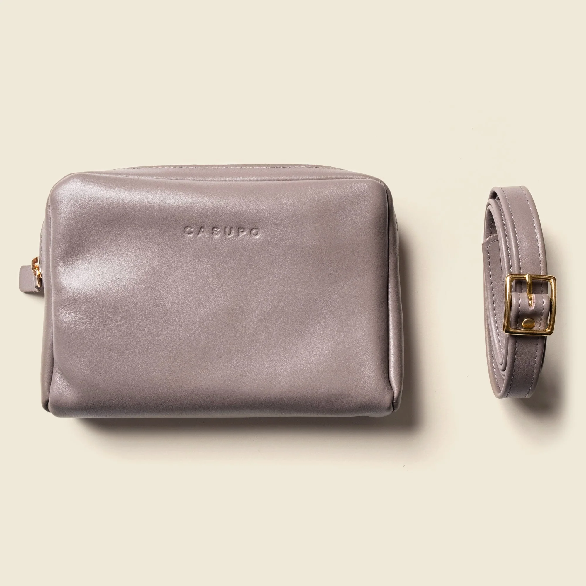 Fanny Pack Crossbody Bag - Misty Lilac - Image 4