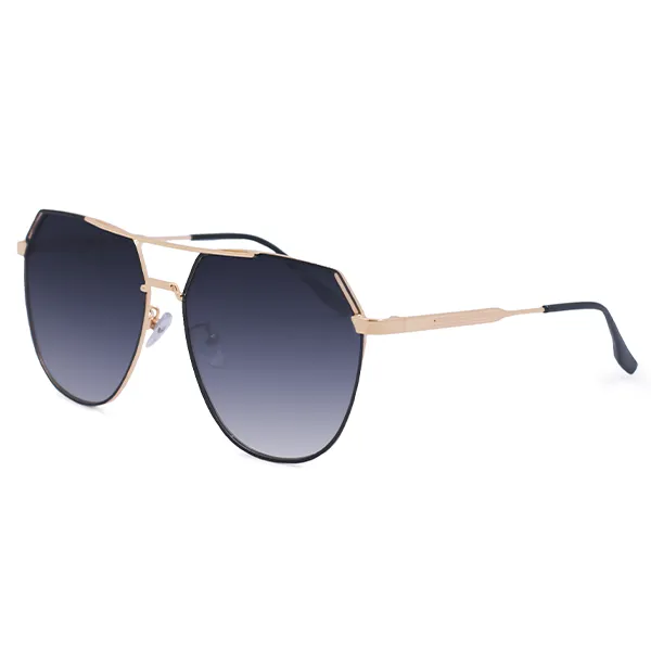 Farrah - Midnight Square Aviator Sunglasses - Image 4