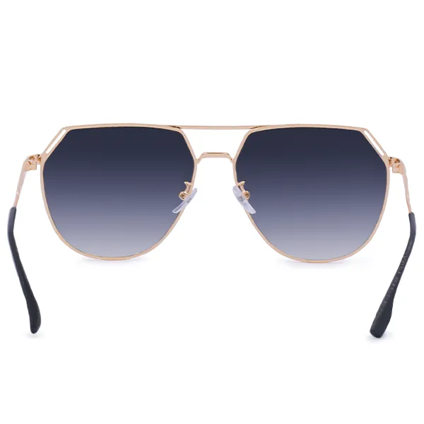 Farrah - Midnight Square Aviator Sunglasses - Image 6