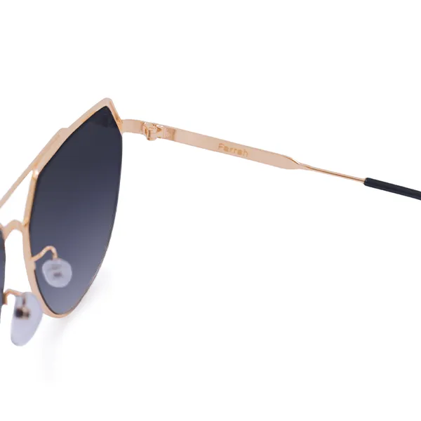 Farrah - Midnight Square Aviator Sunglasses - Image 7