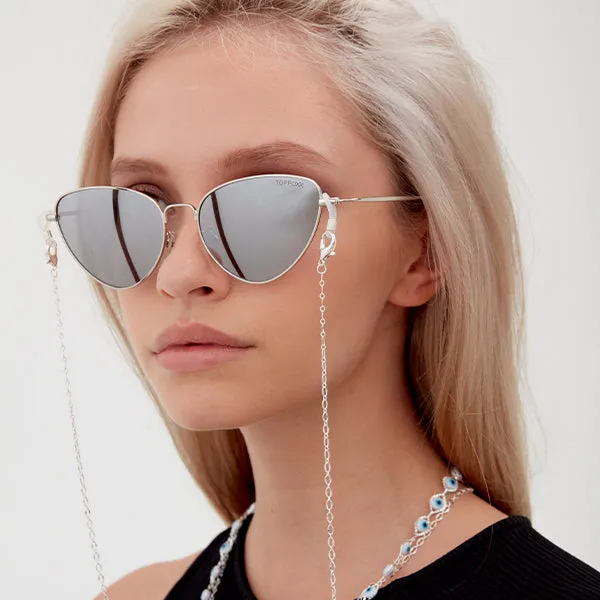 Felina Sunglasses - Silver - Image 2