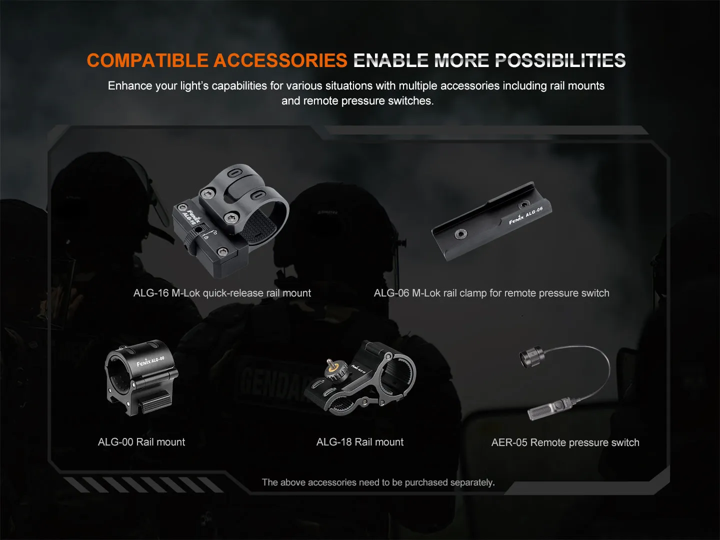 HT32 Hunting Flashlight with Red & Green Output - Image 14