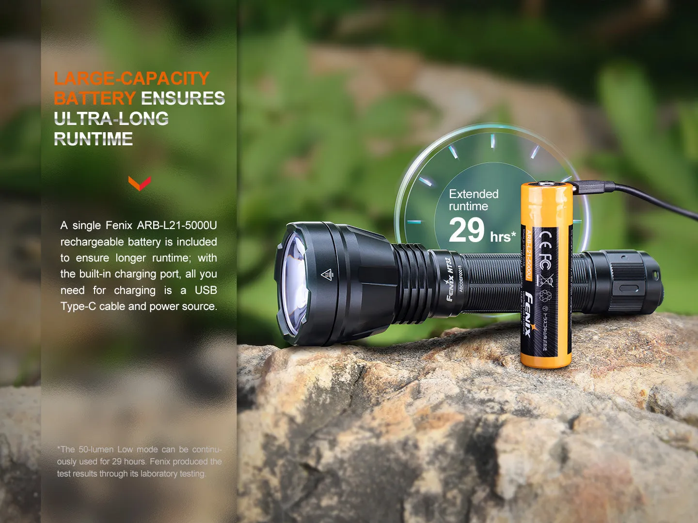 HT32 Hunting Flashlight with Red & Green Output - Image 4