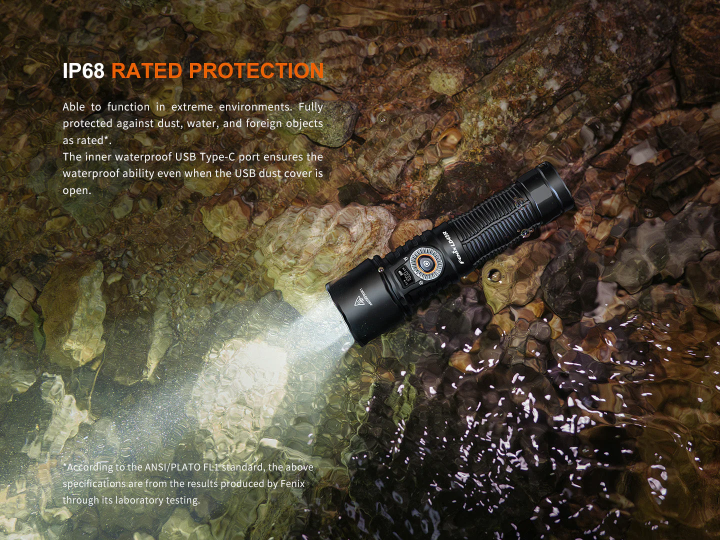 LD45R Digital Focus Rechargeable LED Flashlight - Image 14