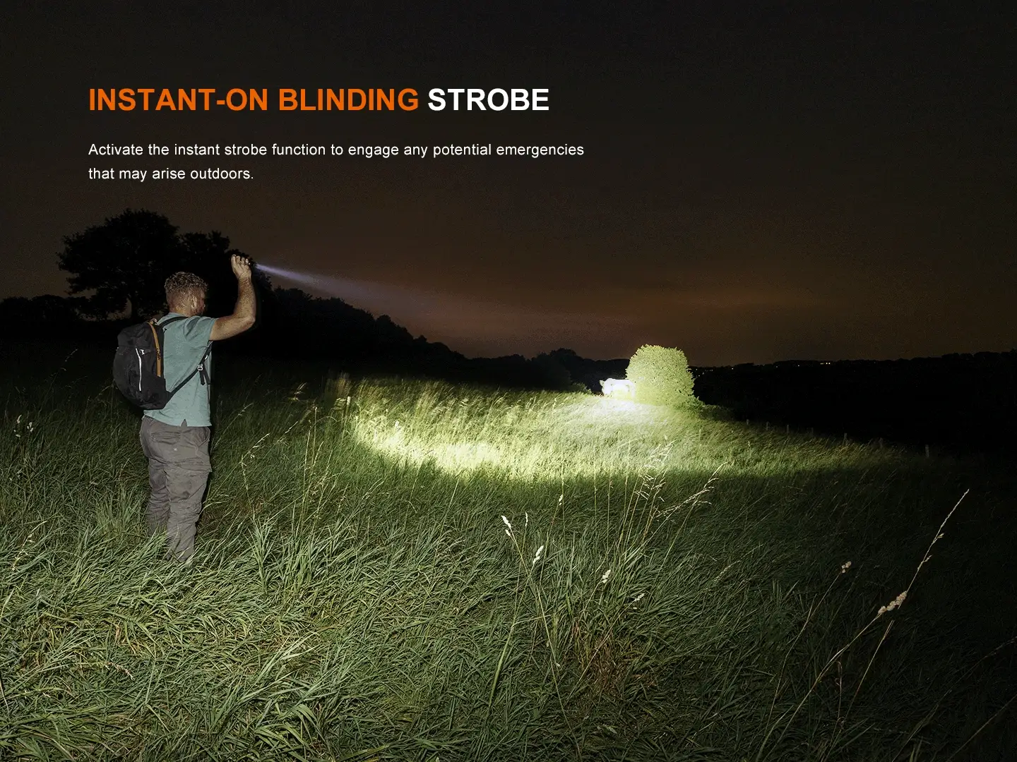LD45R Digital Focus Rechargeable LED Flashlight - Image 8