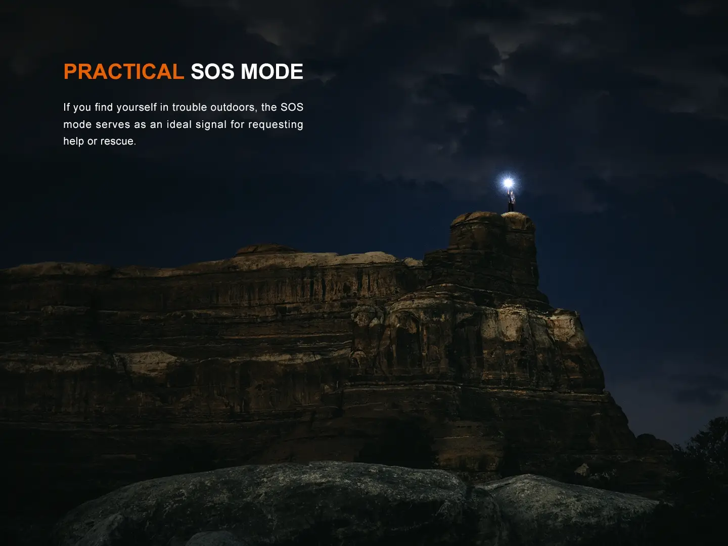 LD45R Digital Focus Rechargeable LED Flashlight - Image 9