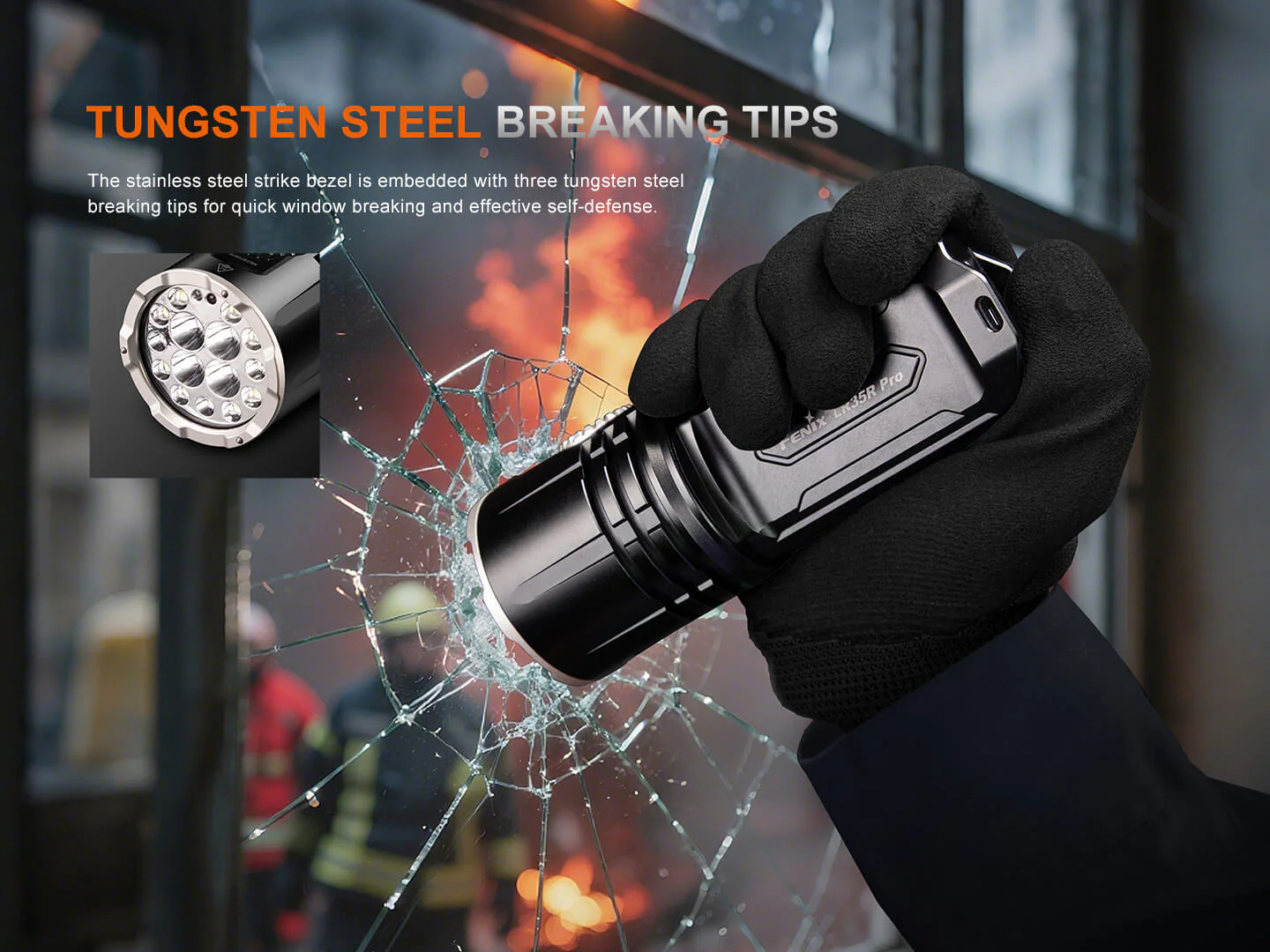 LR35R PRO Rechargeable Palm-Sized Searchlight - Image 12