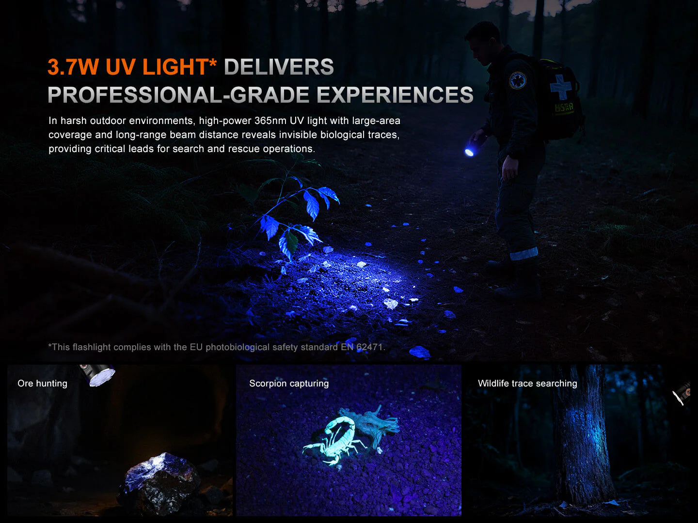 LR35R PRO Rechargeable Palm-Sized Searchlight - Image 7