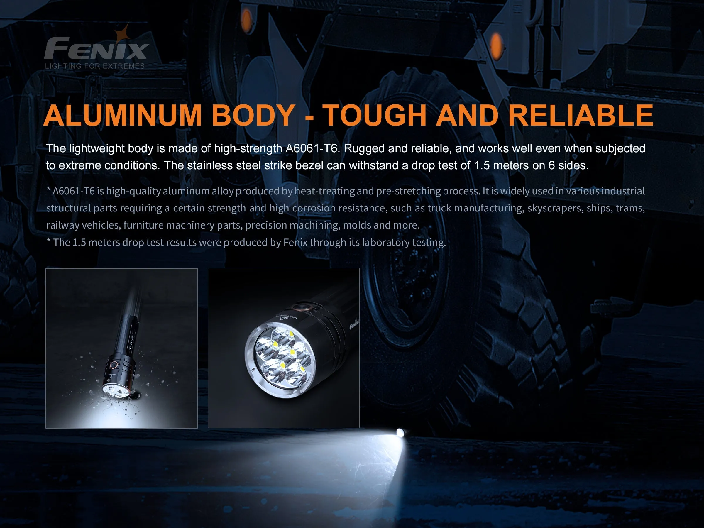LR35R Rechargeable LED Flashlight - 10,000 Lumens - Image 11