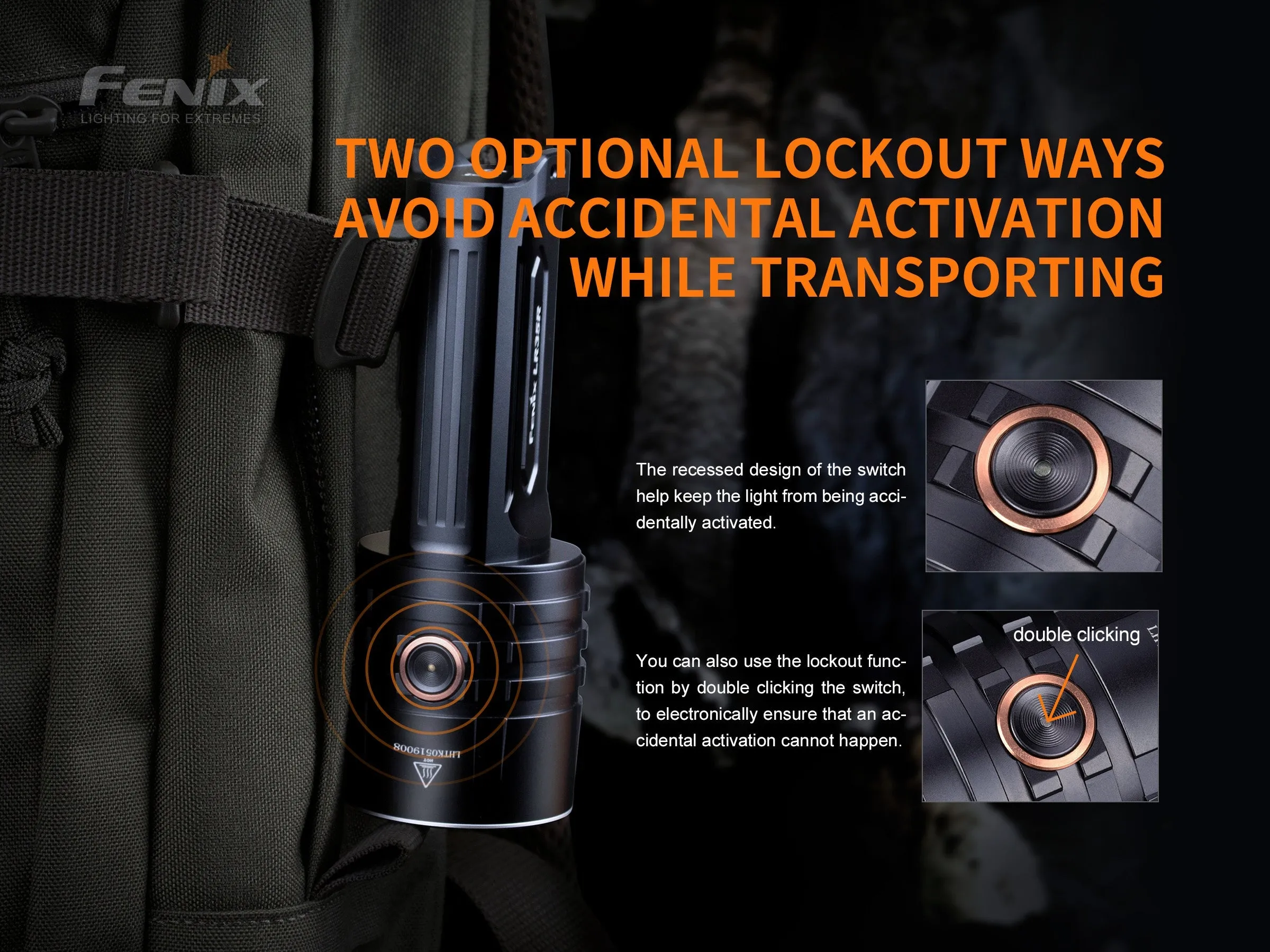LR35R Rechargeable LED Flashlight - 10,000 Lumens - Image 9
