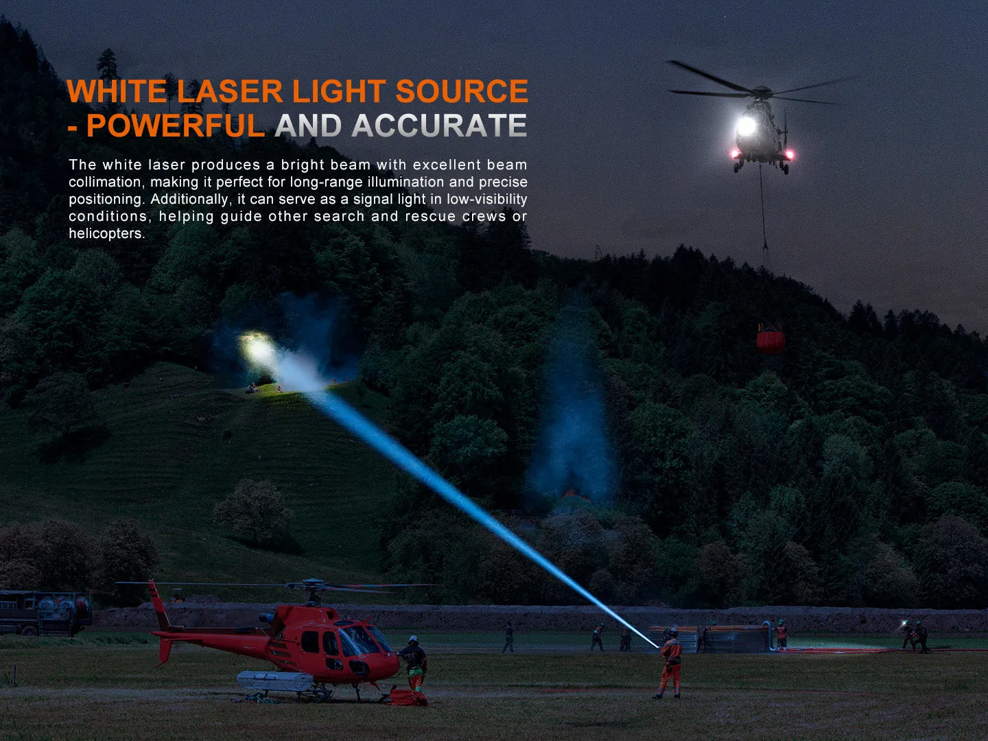 LR36R White Laser Searching Flashlight - Image 3