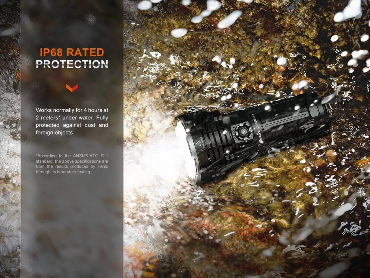 Fenix LR40R V2.0 Rechargeable LED Searchlight - Image 7