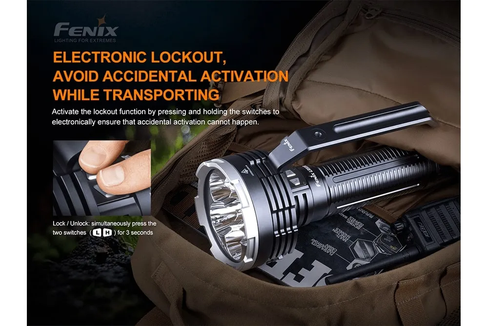 LR80R Rechargeable LED Searchlight - 18000 Lumens - Image 11
