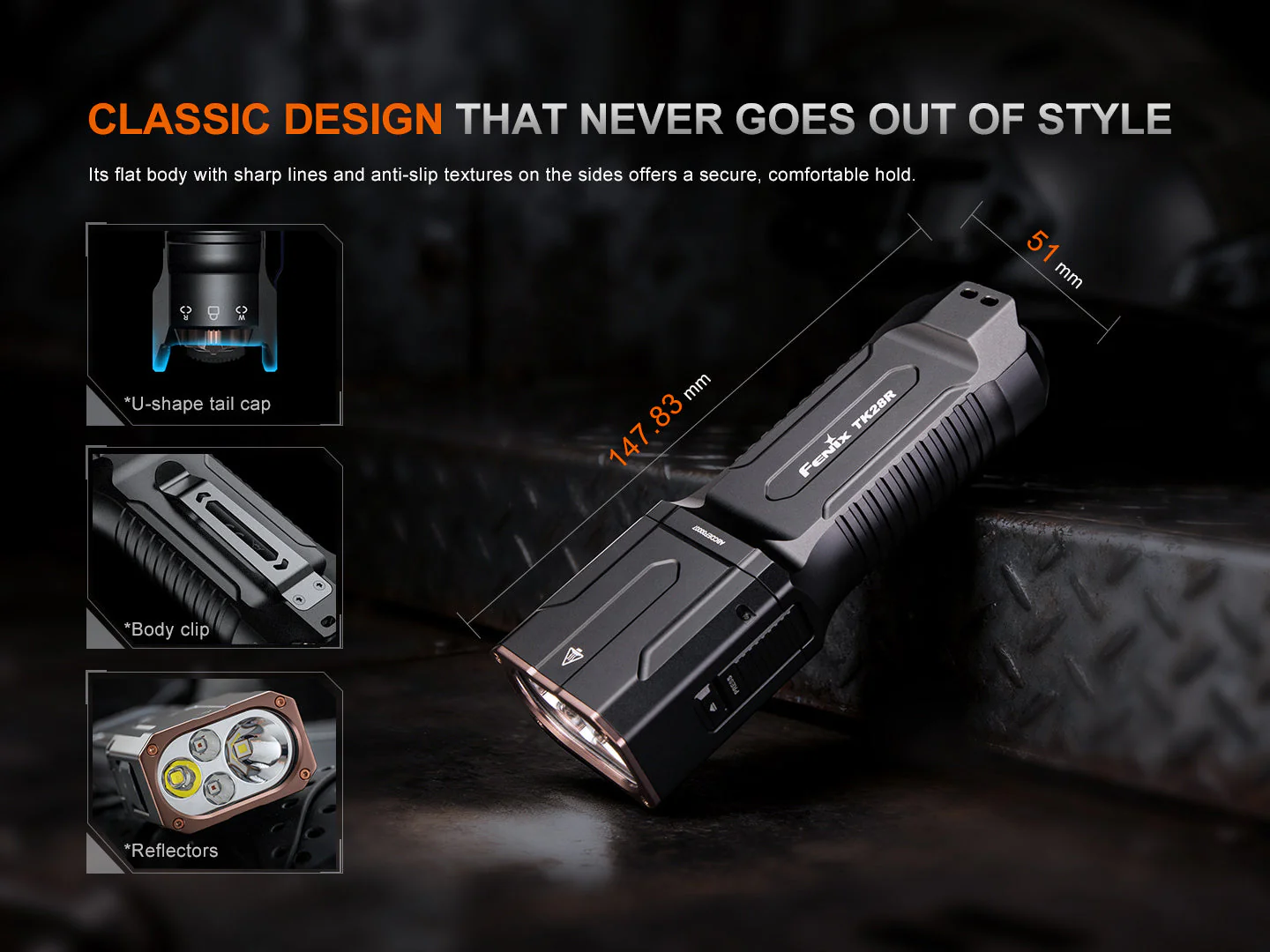TK28R Multi-LED High-Performance Flashlight - 6500 Lumens - Image 14