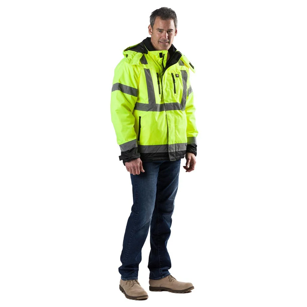 Flash Heated Hi Vis Jacket - Image 2