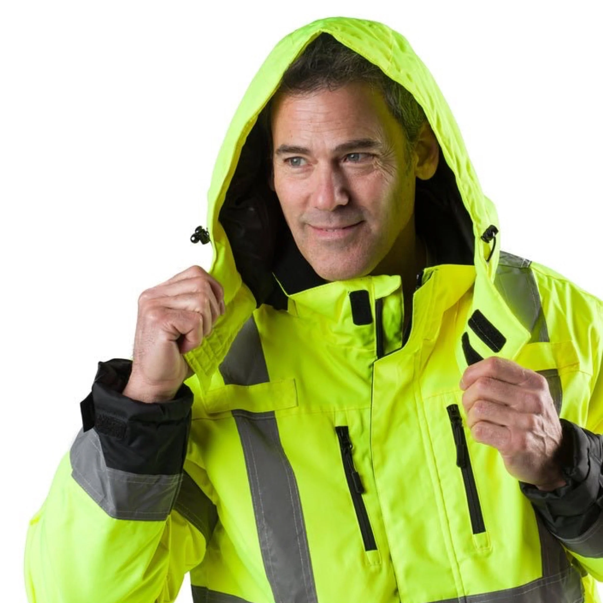 Flash Heated Hi Vis Jacket - Image 5